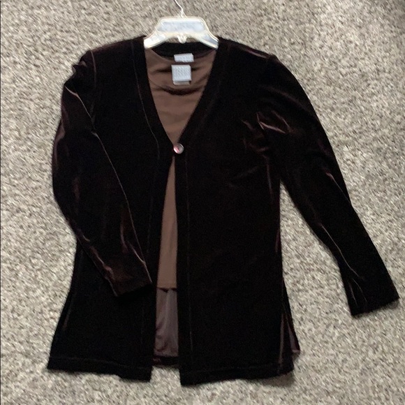 Rabbit Rabbit causal velvet pantsuit - Picture 7 of 9